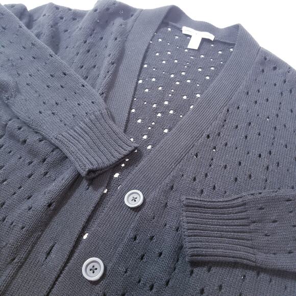 Cotton by Autumn Cashmere Knit Cardigan with Pockets - Picture 8 of 10